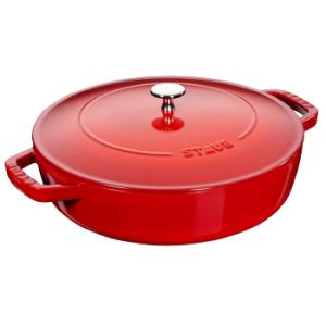 ストウブ（STAUB） ブレイザーソテーパン 26cm チェリー