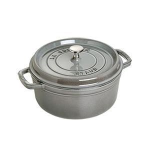 ストウブ（STAUB） ピコ・ココット ラウンド 12cm グレー