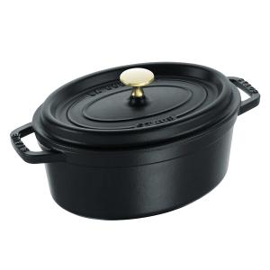 ストウブ(STAUB) ピコ・ココット オーバル 11cm ブラック ストウブ(STAUB) ピコ・ココット オーバル 11cm ブラック