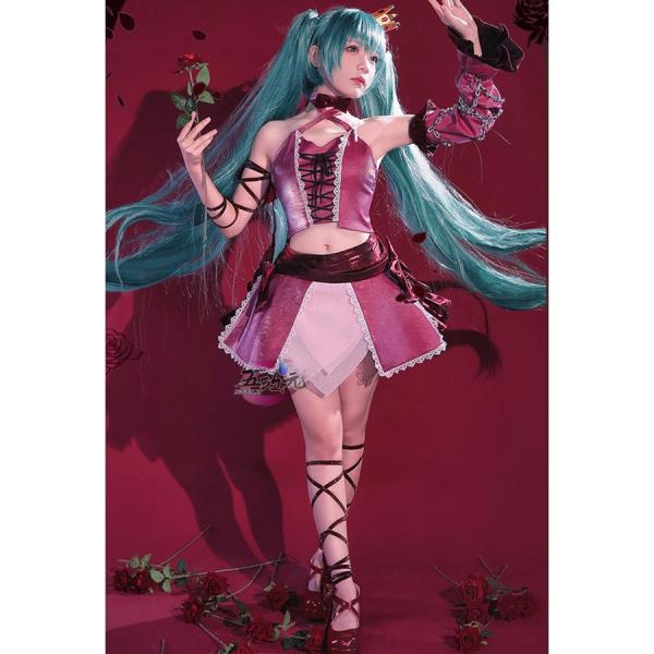 ICOS ボーカロイド　コスプレ　初音ミク　ロミオとシンデレラ　コスプレ衣装　※ウィッグ　追加可能