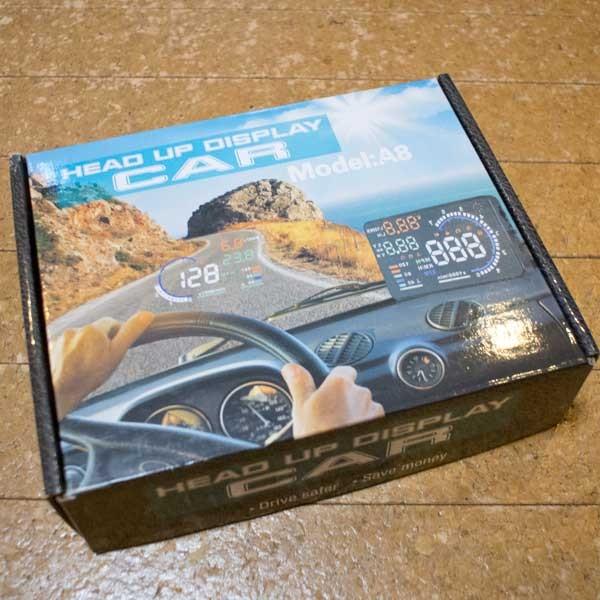 HUD ヘッドアップ ディスプレイ スピードメーター