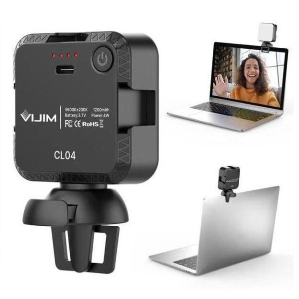 ビデオライト LEDライト 補助光とクリップクランプランプユニバーサル  ipadのandroid ...