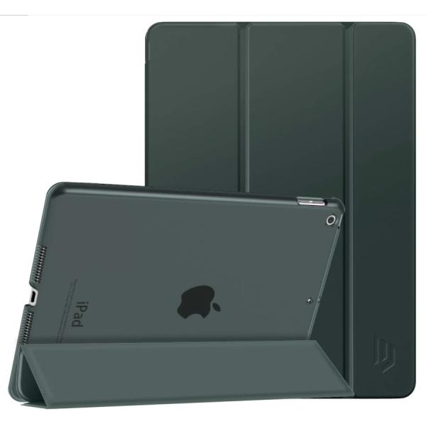 互換品 iPad 第9/8/7世代 10.2インチ 2021/2020/2019モデル 半透明 カバ...