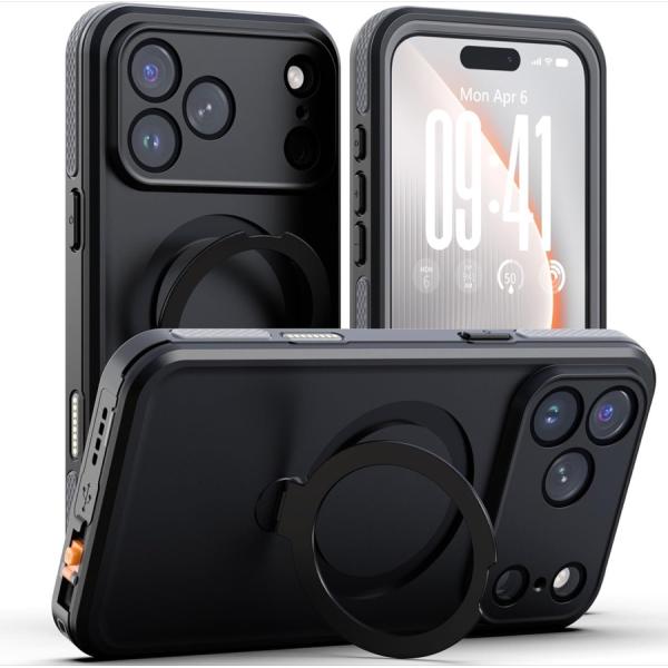 互換品 iPhone 18 Pro Max 用 ケース 防水ケース 耐衝撃 水中撮影対応 顔認証対応...