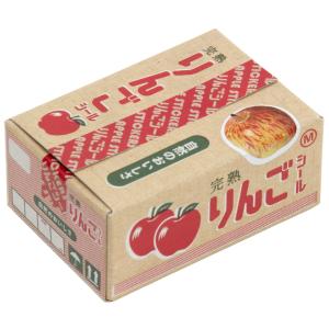 ハコシール りんご 41枚入 / リンゴ 箱入り ホログラム フレークシール グリーティングライフ