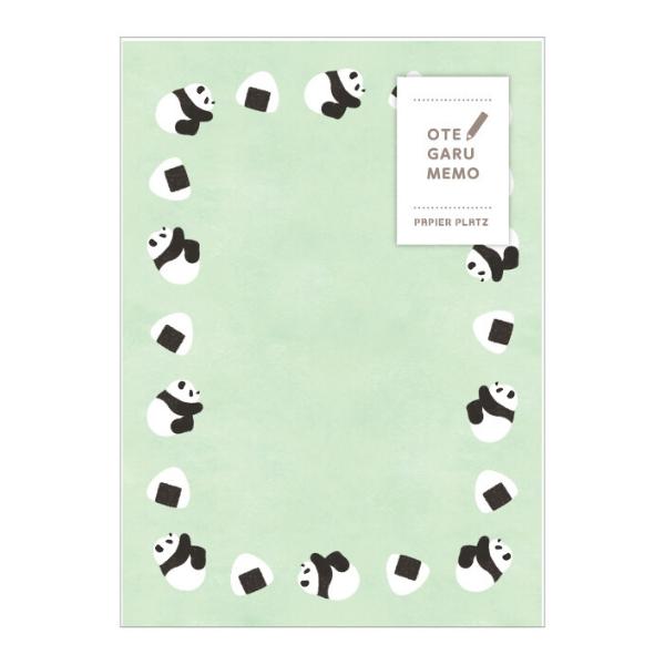 MILINA LOVE パンダ OTEGARU MEMO 50枚入 / 可愛い 動物 5柄 メモ パ...