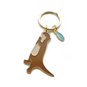 深海魚 グッズ リュウグウノツカイ キーホルダー 金属 おしゃれ 海洋