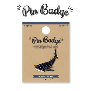アクアチック ピンバッジ シャチ / オルカ 海洋生物 ピンバッチ ピンズ