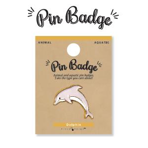 アクアチック ピンバッジ ウミガメ / 海亀 カメ 海洋生物 ピンバッチ