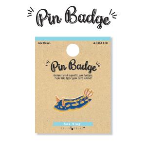 アクアチック ピンバッジ ウミガメ / 海亀 カメ 海洋生物 ピンバッチ