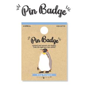 アクアチック ピンバッジ ベビーペンギン / 海洋生物 ピンバッチ