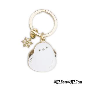 アニマルキーリング シマエナガ/野鳥 キーホルダー ワールド商事の商品画像