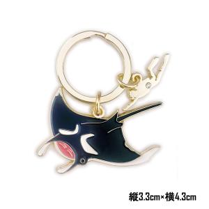 アクアチックキーリング 出目金 / 金魚 キーホルダー ワールド商事