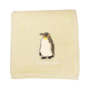 ★オーダーページ★ハンカチ　ペンギン　チワワ柄5/17 アクアチック 刺繍 ハンカチ エンペラーペンギン / ハンドタオル 綿