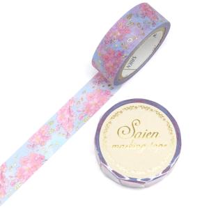 エヌビー社 クリアテープ 猫と水玉 20mm / ネコ 手で切れる 透明 PET