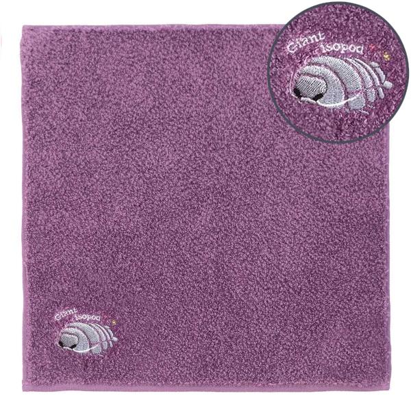 Zooto 今治タオル ハンカチ ダイオウグソクムシ / 深海 オーガニックコットン 綿100%