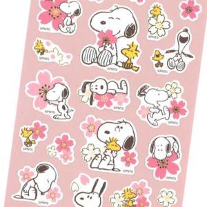 スヌーピー ピーナッツ キャラクター Sakura ミニ ステッカー シールシート Pks217 S Cコーポレーション Scc Pks217 シネマコレクション ヤフー店 通販 Yahoo ショッピング