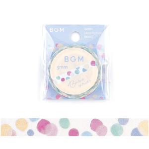 BGM 「箔押し 魔法の呪文」 15mm マスキングテープ / 可愛い マステ