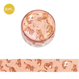 キラキラ Merry-go-round 15mm マスキングテープ / 箔押し メリーゴー