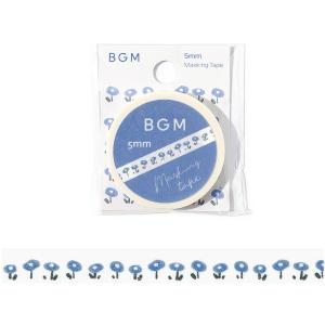 BGM 箔押し 「ナイフ・フォーク」 5mm マスキングテープ / 細い マステ