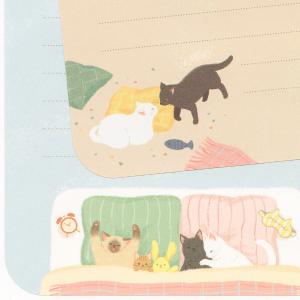 にゃんとも レターセット ねんね / 猫 ネコ...の詳細画像3