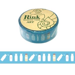 キラキラ Shell 15mm マスキングテープ / 貝殻 海 ワールドクラフト