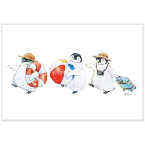 一筆箋 朝顔金魚 / 夏柄 朝顔 金魚 横書き 日本製 フロンティア : あり 