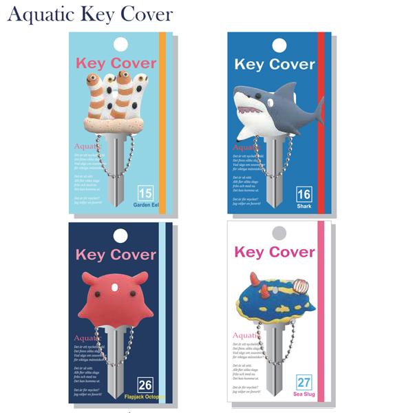 アクアチック キーカバー / キーキャップ 海洋生物 ウミウシ チンアナゴ メンダコ サメ ワールド...
