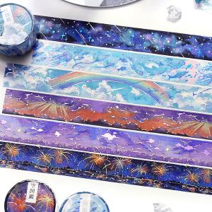 ももろ 猫の文通仲間 20mm マスキングテープ / ネコ 切手風 可愛い