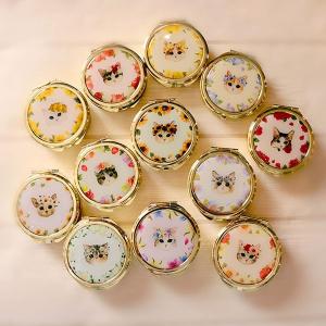 とことこサーカス アクセサリーケース ねこ 「fleurs&amp;chats」 全12種類 / 猫 ネコ 誕生花 花言葉 小物入れ ピルケース