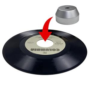 レコードアダプター EPアダプター 7インチ レコード用アクセサリー