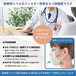 [ROKI] ロキ 纏 まとい 不織布マスク ...の詳細画像3