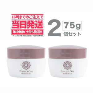 2個セット パーフェクトワン モイスチャージェル 75g  新日本製薬 オールインワンジェル 化粧水 乳液 クリーム 定形便送料無料