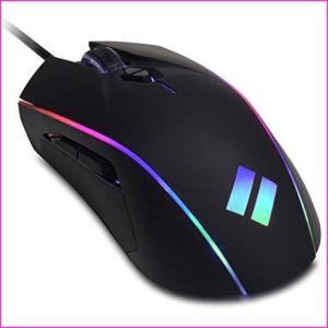 CyberpowerPC Syber SM202 RGB Optical Gaming Mouse (Up to 12, 400 DPI Optical Sensor, 5 Programmable Unique User Settings, Macro Support and