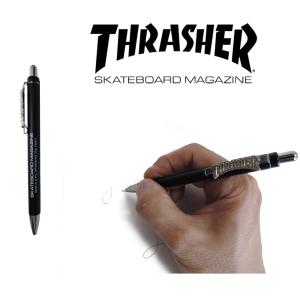 スラッシャー ボールペン  シャープペン pen  THRASHER  キャンバス 通学 文房具 新学期 通販 学校 サカモト  グッズ スラッシャーマガジン シャープペン｜ariat