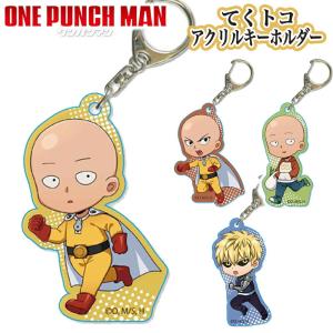 ワンパンマン グッズ てくトコアクリルキーホルダー キーホルダー ONE PUNCH MAN サイタマ ハゲマント ジェノス 鬼サイボーグ AKOM フィギュア｜ariat