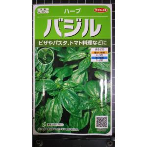 ３袋以上でクーポン割引 バジル メボウキ バジリコ ハーブ 種 郵便は送料無料