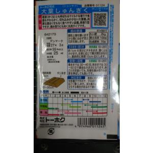 3袋以上でクーポン割引 大葉 しゅんぎく 春菊...の詳細画像1