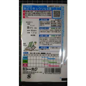 3袋以上でクーポン割引 秋どり キュウリ なる...の詳細画像1