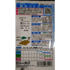 3袋以上でクーポン割引 郷秋 白菜 50日 種...の詳細画像1