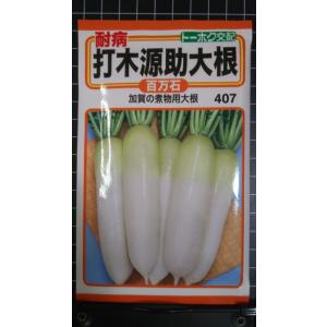 ３袋以上でクーポン割引 耐病 打木源助 大根 種 郵便は送料無料 だいこん 百万石 うちきげんすけ
