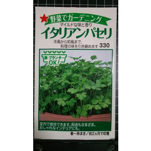３袋以上でクーポン割引 イタリアン パセリ 種 郵便は送料無料