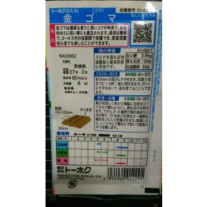3袋以上でクーポン割引 金ゴマ ごま 種 郵便...の詳細画像1