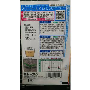3袋以上でクーポン割引 マリーゴールド フレン...の詳細画像1
