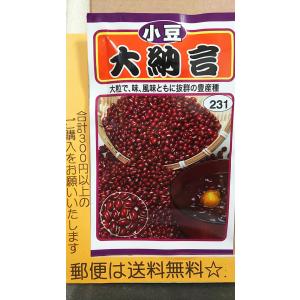 小豆 大納言 あずき 大粒 種 郵便は