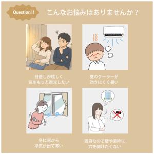 ブラインド スクリーン プリーツ 遮光 アルミ...の詳細画像1