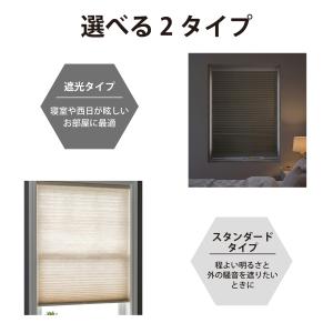 ブラインド スクリーン プリーツ 遮光 アルミ...の詳細画像3