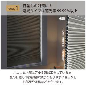 ブラインド スクリーン プリーツ 遮光 アルミ...の詳細画像4