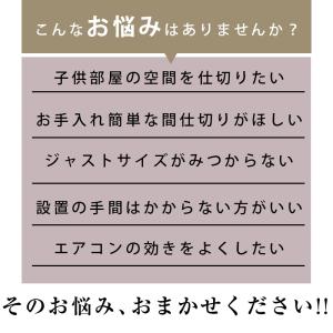 間仕切り アコーディオンカーテン パーテーショ...の詳細画像4