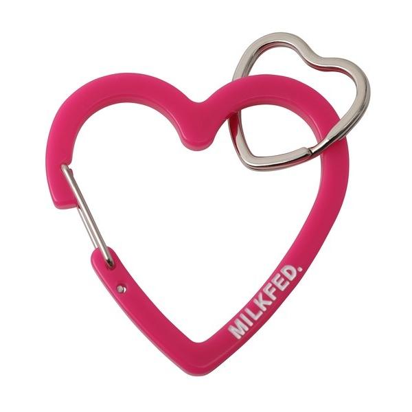 カラビナ キーホルダー ミルクフェド ネオ ハート NEO HEART CARABINER 1032...